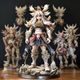 新御宅屋正版手办系列商品展示图，精细涂装高还原度动漫角色立体雕像
